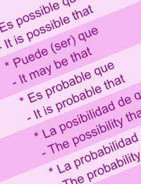 Spanish Language Learning Verbs